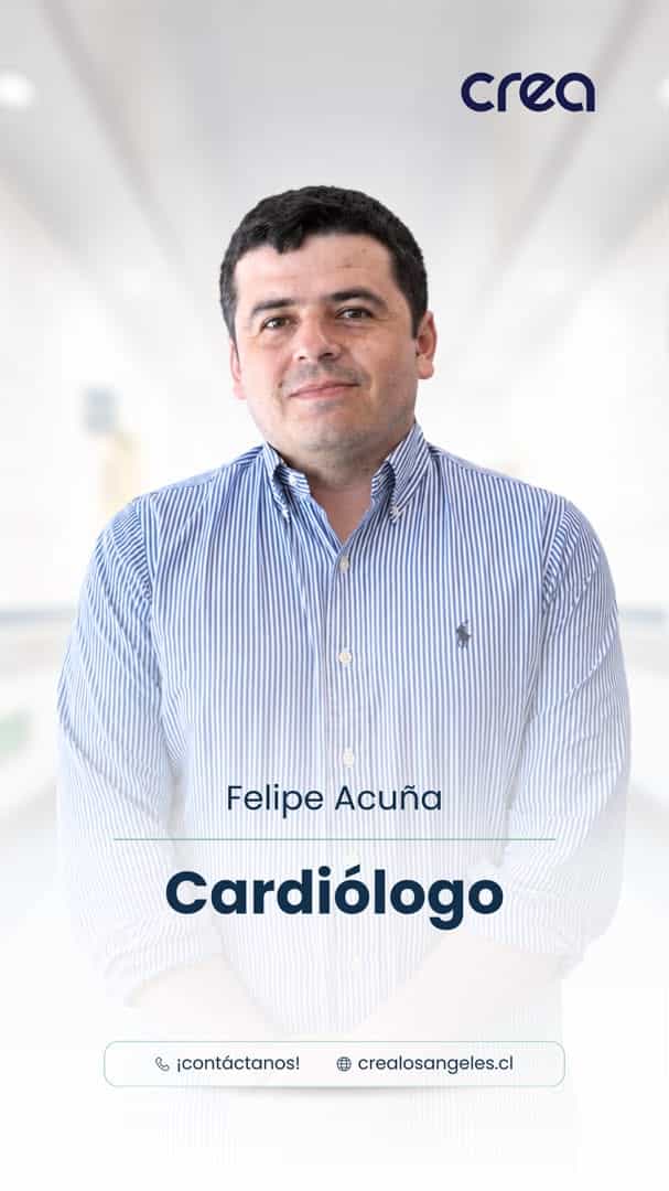 Felipe Acuña Rodríguez, cardiología, CREA Los Ángeles